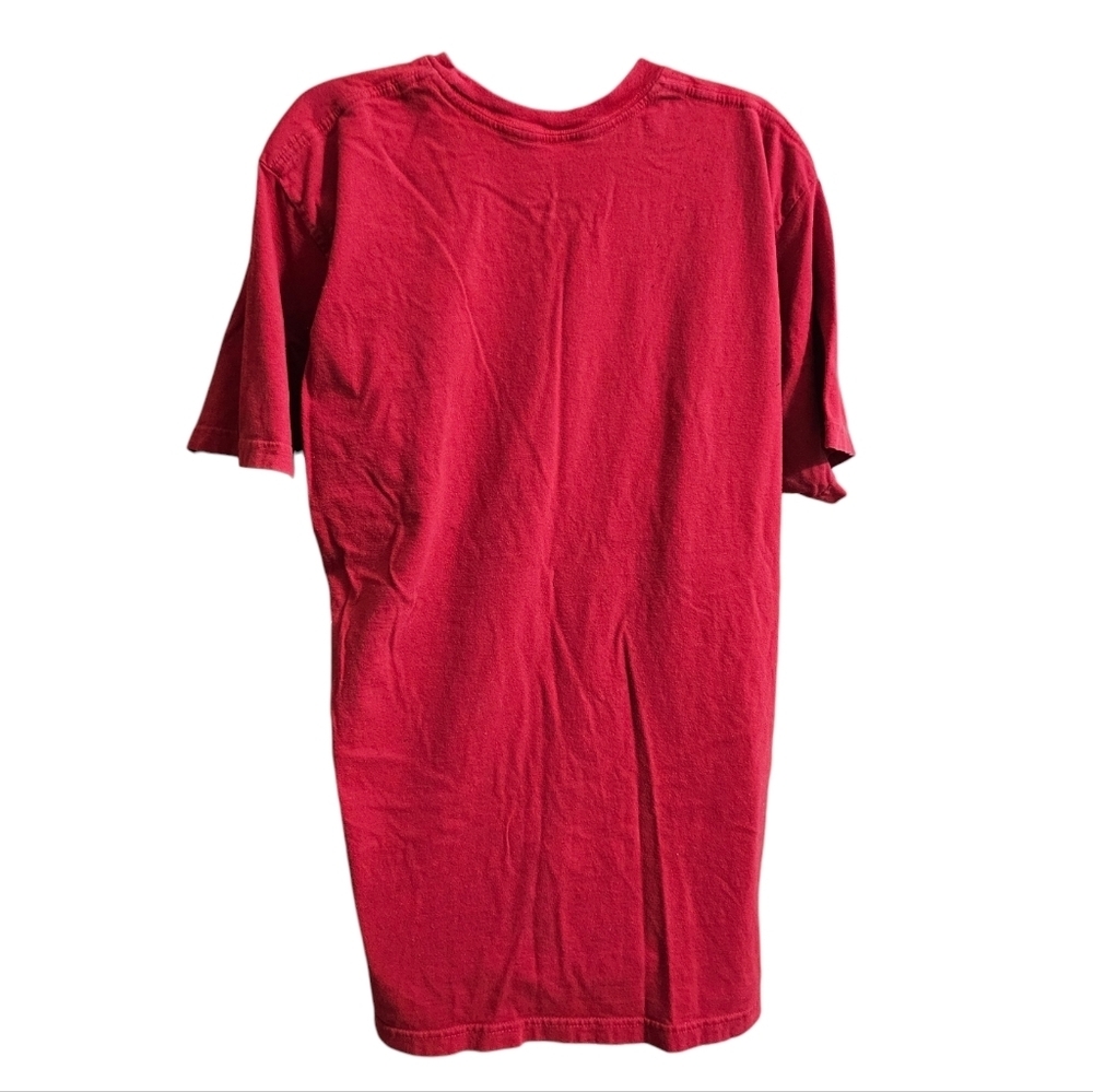 Bruce Lee Tiger Skin Rug Red Graphic T-shirt - Picture 5 of 10